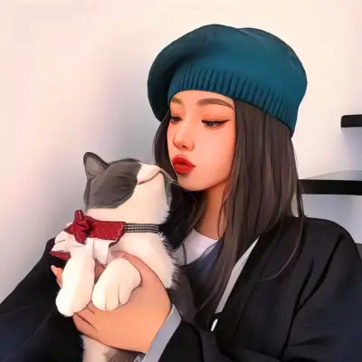 优质手绘头像女