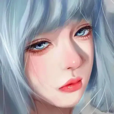 优质手绘头像女