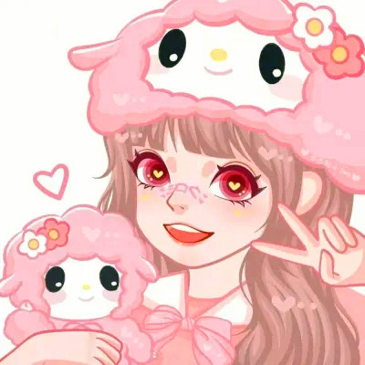 优质手绘头像女