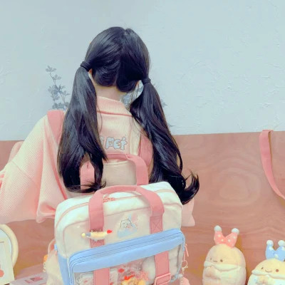 高级感背影头像女