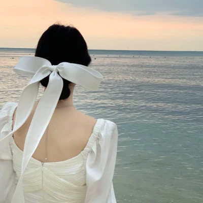 迷人背影头像女
