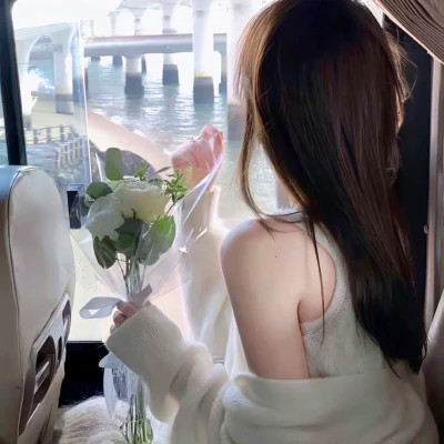 迷人背影头像女
