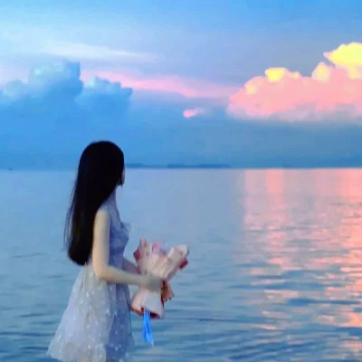 迷人背影头像女