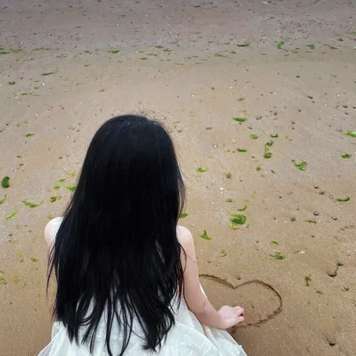 迷人背影头像女