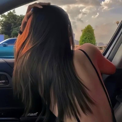 迷人背影头像女