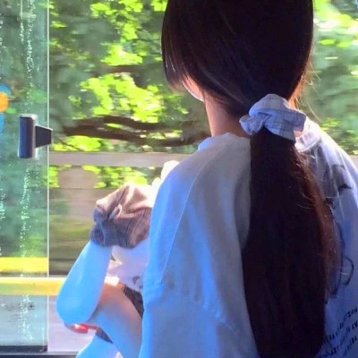 迷人背影头像女
