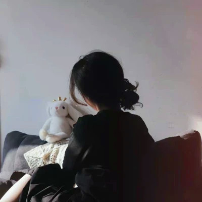 迷人背影头像女