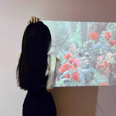 迷人背影头像女