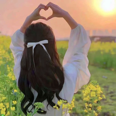 迷人背影头像女
