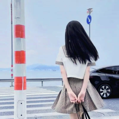 迷人背影头像女