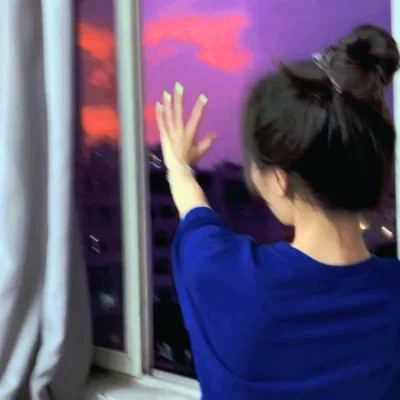 迷人背影头像女