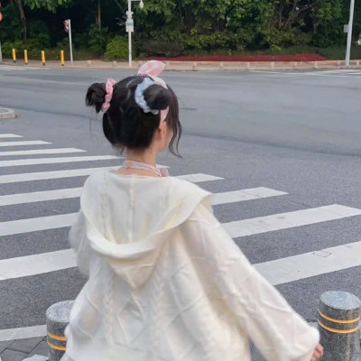 迷人背影头像女