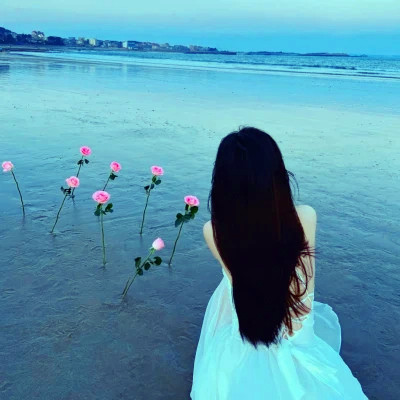 迷人背影头像女