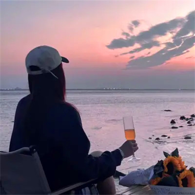迷人背影头像女