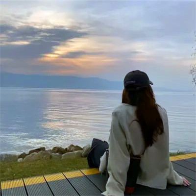 迷人背影头像女