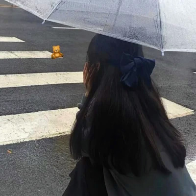 女生头像温柔干净气质背影