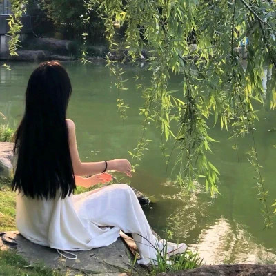 背影头像女高清