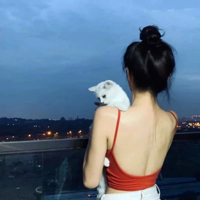 背影头像女高清