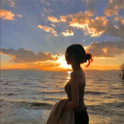背影头像女高清
