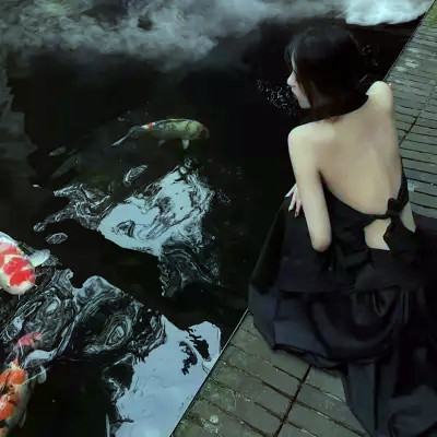 背影头像女高清