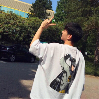 背影男头