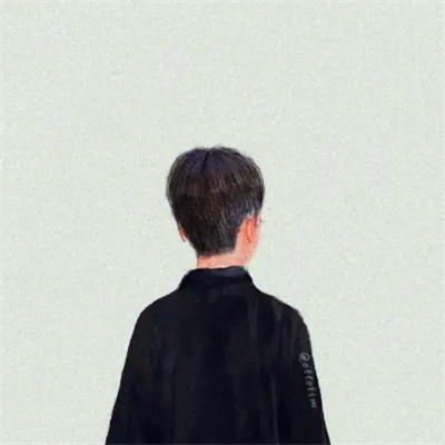 背影男头