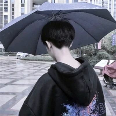 背影男头
