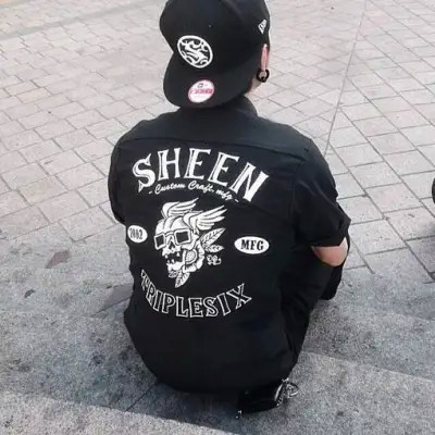 背影男头