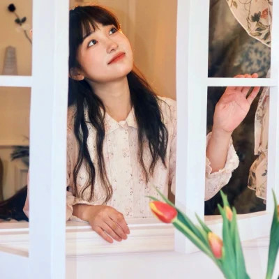 清新唯美图片女生头像