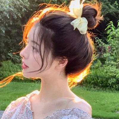 清新唯美图片女生头像