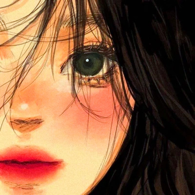 唯美漫画女头像有气质图片