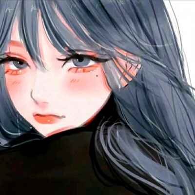 唯美漫画女头像有气质图片