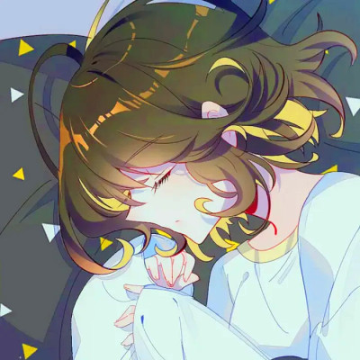 唯美漫画女头像有气质图片