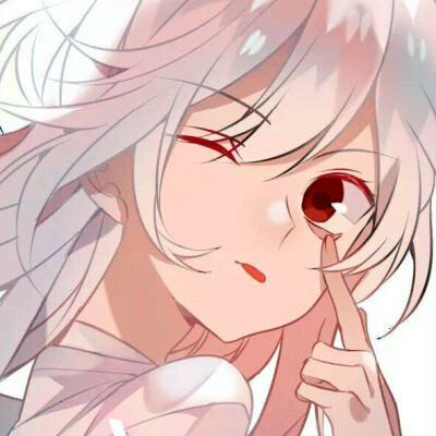 唯美漫画女头像有气质图片