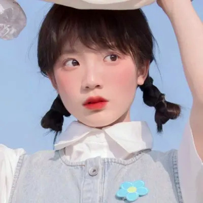 女生真人必备头像