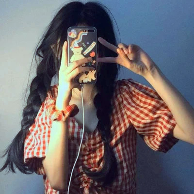 女生真人必备头像