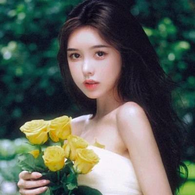 女生头像质感复古
