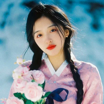 复古唯美头像意境女