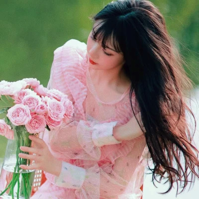 复古唯美头像意境女
