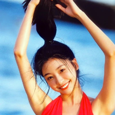 复古清新淡雅的头像女