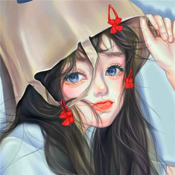 超好看超火的情侣手绘头像最新版图片