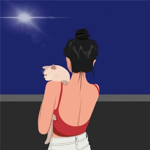 网上最火的情侣头像动漫