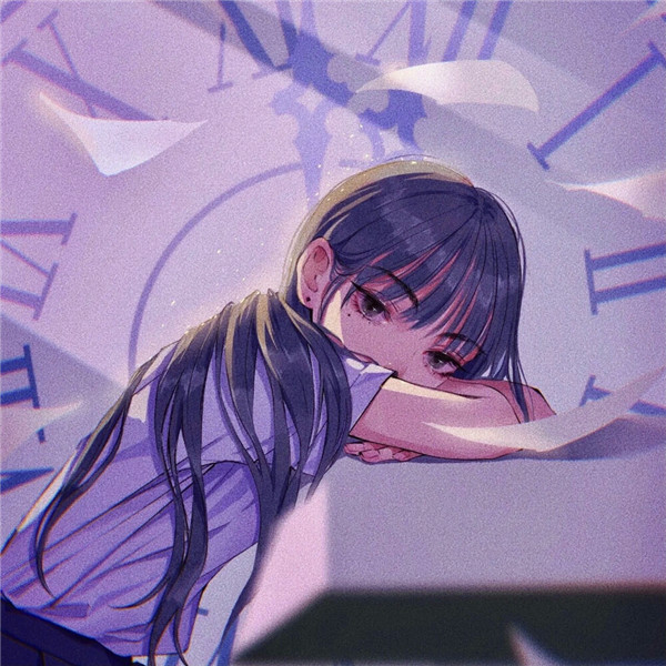 超有质感的手绘头像女