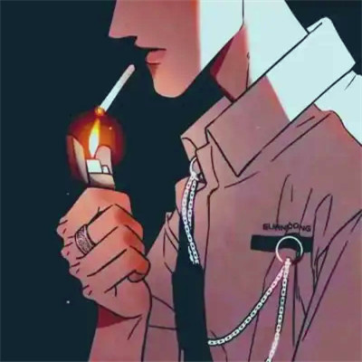 男生帅气动漫头像