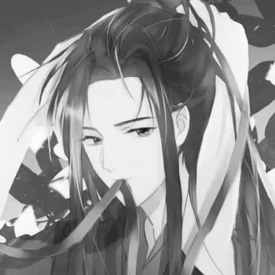 网络男生头像动漫黑白