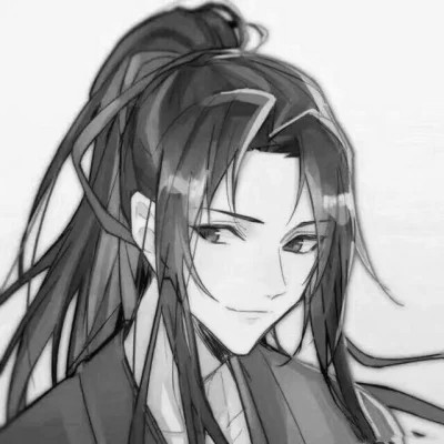 网络男生头像动漫黑白