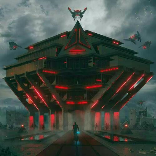 科技感拉满的炫酷霸气头像图片