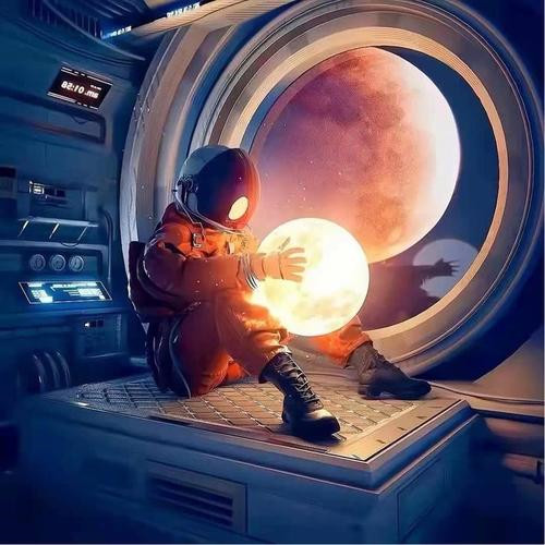 科技感拉满的炫酷霸气头像图片