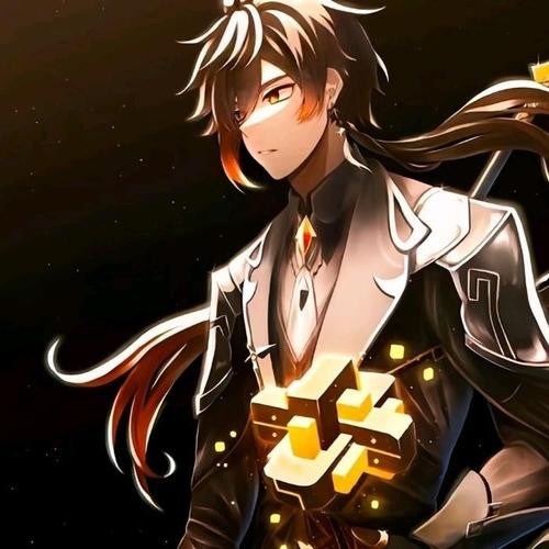 二次元未来科技男生头像
