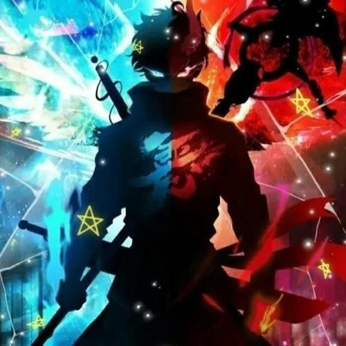 二次元未来科技男生头像